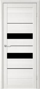 Двери Т 4 лиственница белая черный акрилат